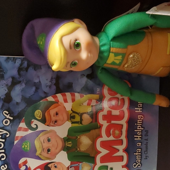 Complete set of 3 Elf Mates and Story Book NWT - Picture 3 of 5